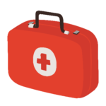 first aid kit for health care