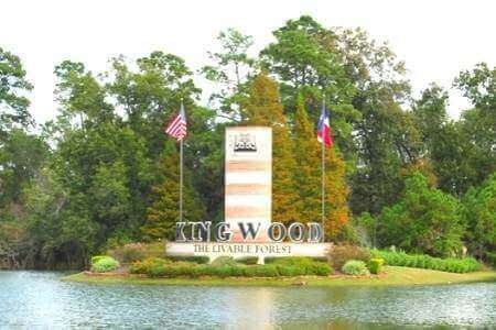 Kingwood Texas welcome sign