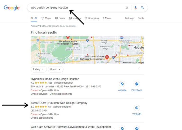 web design company houston